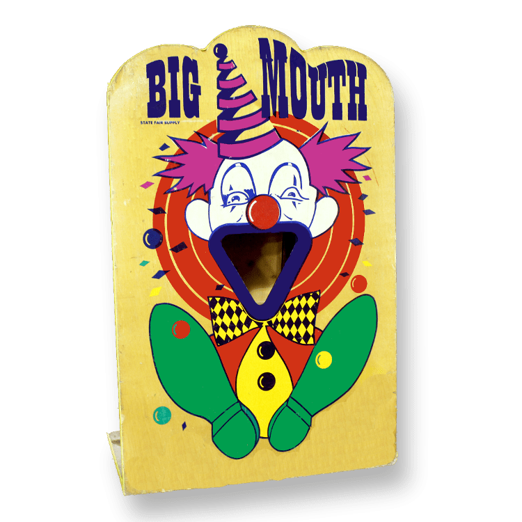 Big Mouth Clown Toss