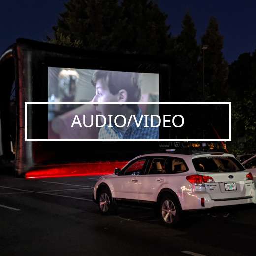 audio video for rent