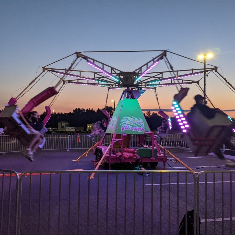 Ballistic Swing Carnival Ride