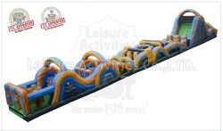 130' Radical Run Obstacle Course