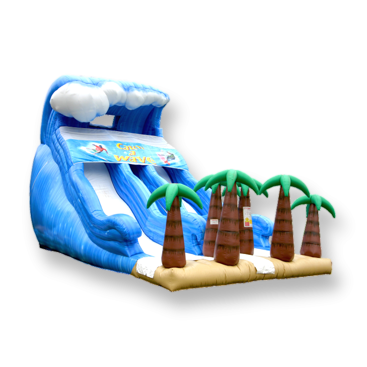 26' Tropical Wave Dual Lane Slide 26' Tropical Wave Dual Lane Slide
