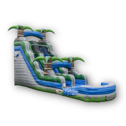 18' Cascade Palms Water Slide