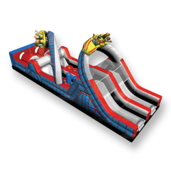 45' Roller Coaster Obstacle Course